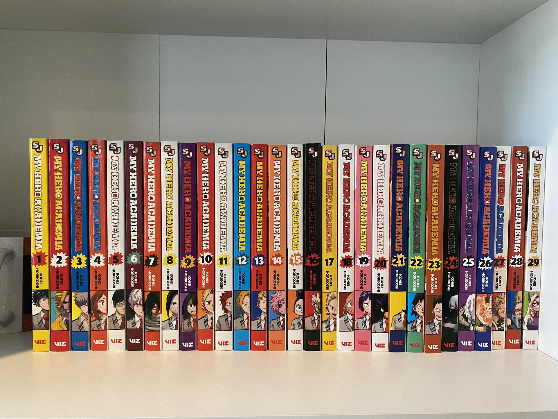 My Hero Academia Manga 1-29