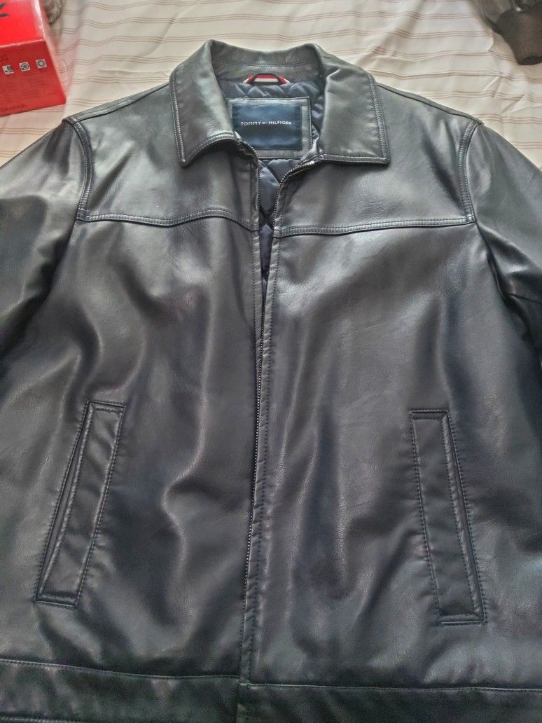 Tommy Hilfiger Faux Leather Jacket