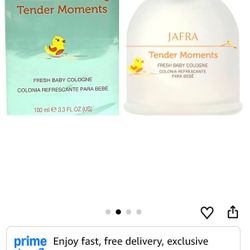 Brand New Jafra Tender Moments Fresh Baby Cologne