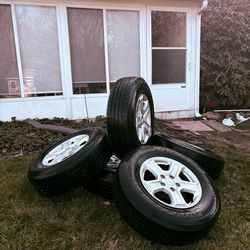 Stock Tired For Jeep