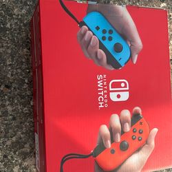 Nintendo switch brand new on a box