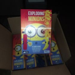 Exploding Minions Card Game Read Description
