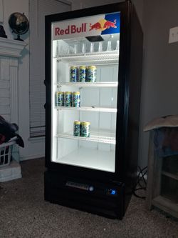 Red bull fridge