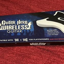 Guitar Hero Red Octane Controller for Ps2