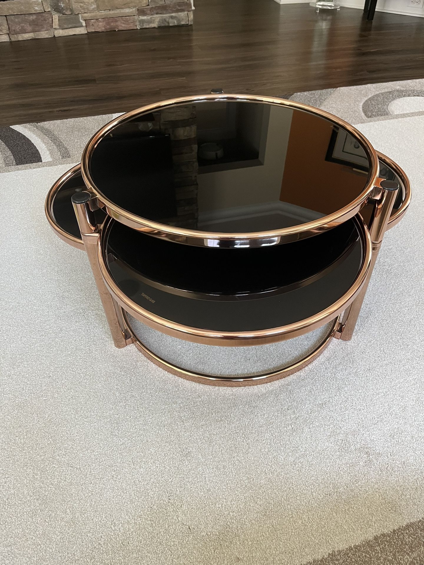 Rose Gold Coffee Table