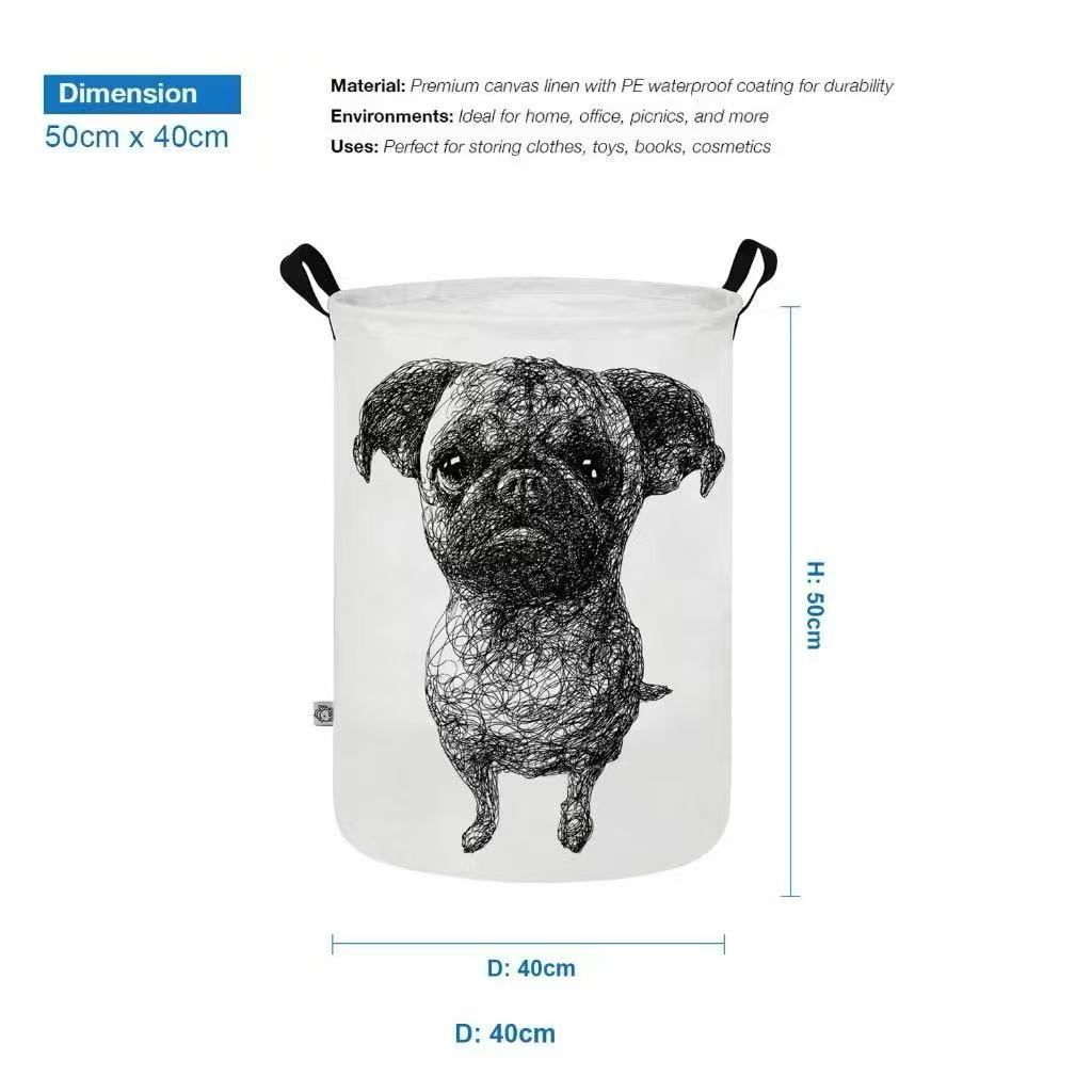 Brand New! Waterproof Laundry Basket & Storage Boxes – Set of 6 Only$10!(Unopened Package)