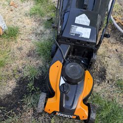 Work Cordless Mower With Bag 
