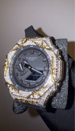 Casio G-Shock Custom Iced Out Watch
