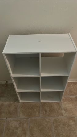 White Bookshelf