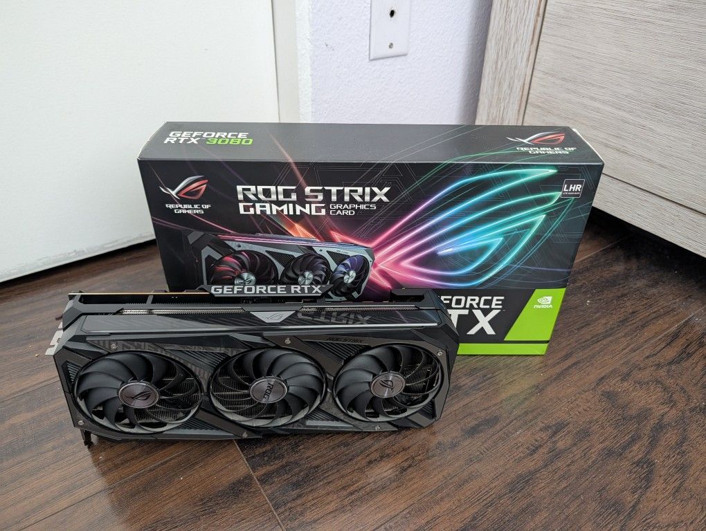 ROG Strix GeForce RTX™ 3080 V2 OC Edition 10GB GDDR6X (LHR)