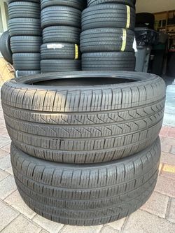 225/40/R19 Pirelli Cinturato P7 Run Flat (DOT 2025) LIKE NEW 2 Tires