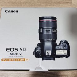📸 Canon EOS 5D Mark IV DSLR Camera – Body Only – Brand New (Not Open Box)