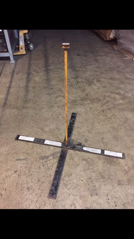 Roof / ledge safety temporary barrier