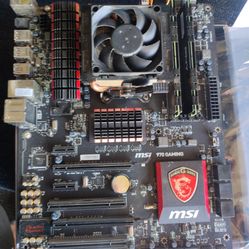 MSI 970 Gaming Motherboard W/ AMD 6300 Chip And 16gb Ram
