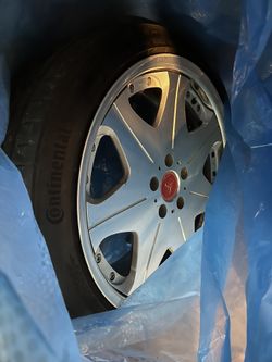 Ls 3pc Japan Rims With Continental Tires