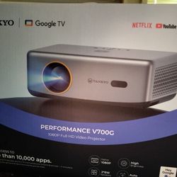VANKYO Full HD Projector & Projection Screen Bundle 