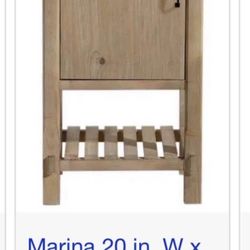 18” BATHROOM VANITY NEW