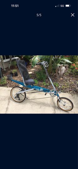 BikeE recumbent bike