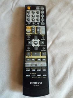 ONKYO REMOTE CONTROL FOR AMPLIFIER RECEIVER