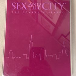 The complete DVD series of Sex and the City