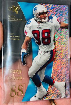 1998 Skybox EX 2001 Football #16 TERRY GLENN ACETATE SP NEW ENGLAND PATRIOTS