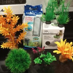 Fish Tank Decor And Filters