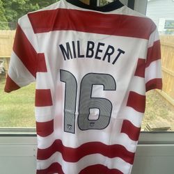 Tiffany Milbrett Jersey Soccer USA Men Adult USWNT Small New NWT 2012 Waldo NWSL