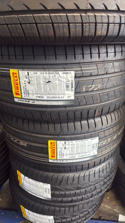Brand new Pirelli P-Zeros
