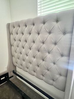 Queen Upholstered Bed Frame