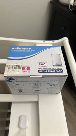 Dekor classic Diaper Pails 7 pack of Refills bag trash can easy use baby