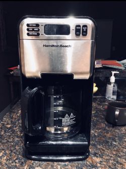 Hamilton Beach coffee maker works great