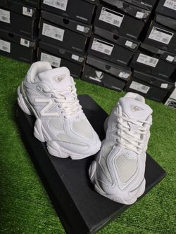 New Balance 9060 Triple White  Unisex