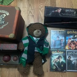 34 Items Of Harry Potter Merch. 