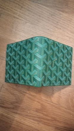 Goyard Green Wallet — Super Clean