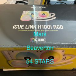 CORSAIR iCUE LINK H100i RGB Liquid CPU Cooler 
