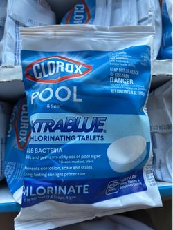 Extra blue chlorinated TABLETS 6oz