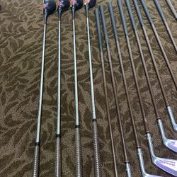 (Full Set) Vintage Billy Burke Golf Clubs