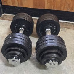 Yes 4 All 52.5 pound adjustable dumbbell pair