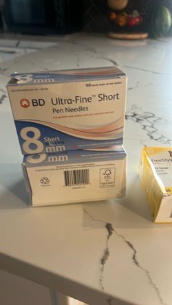 Agujas para la diabetes//ultra fine short pen needles