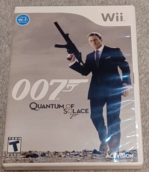 James Bond Wii Video Game Quantum Of solace Action