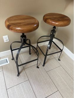 2 bar stools from world market
