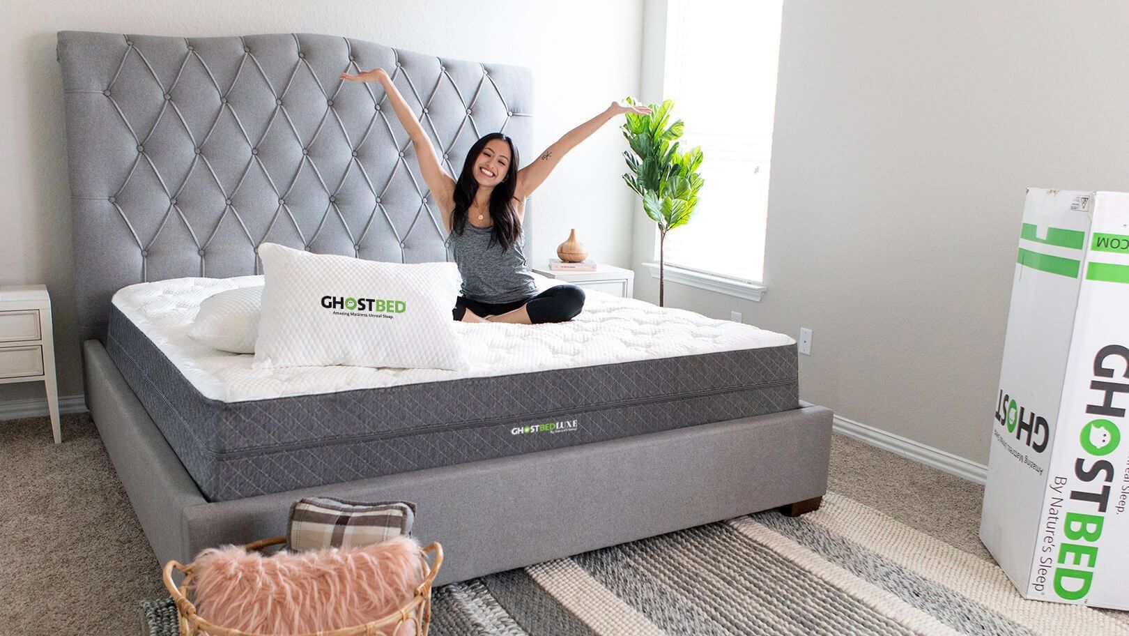 GhostBed Luxe Cal-King Mattress