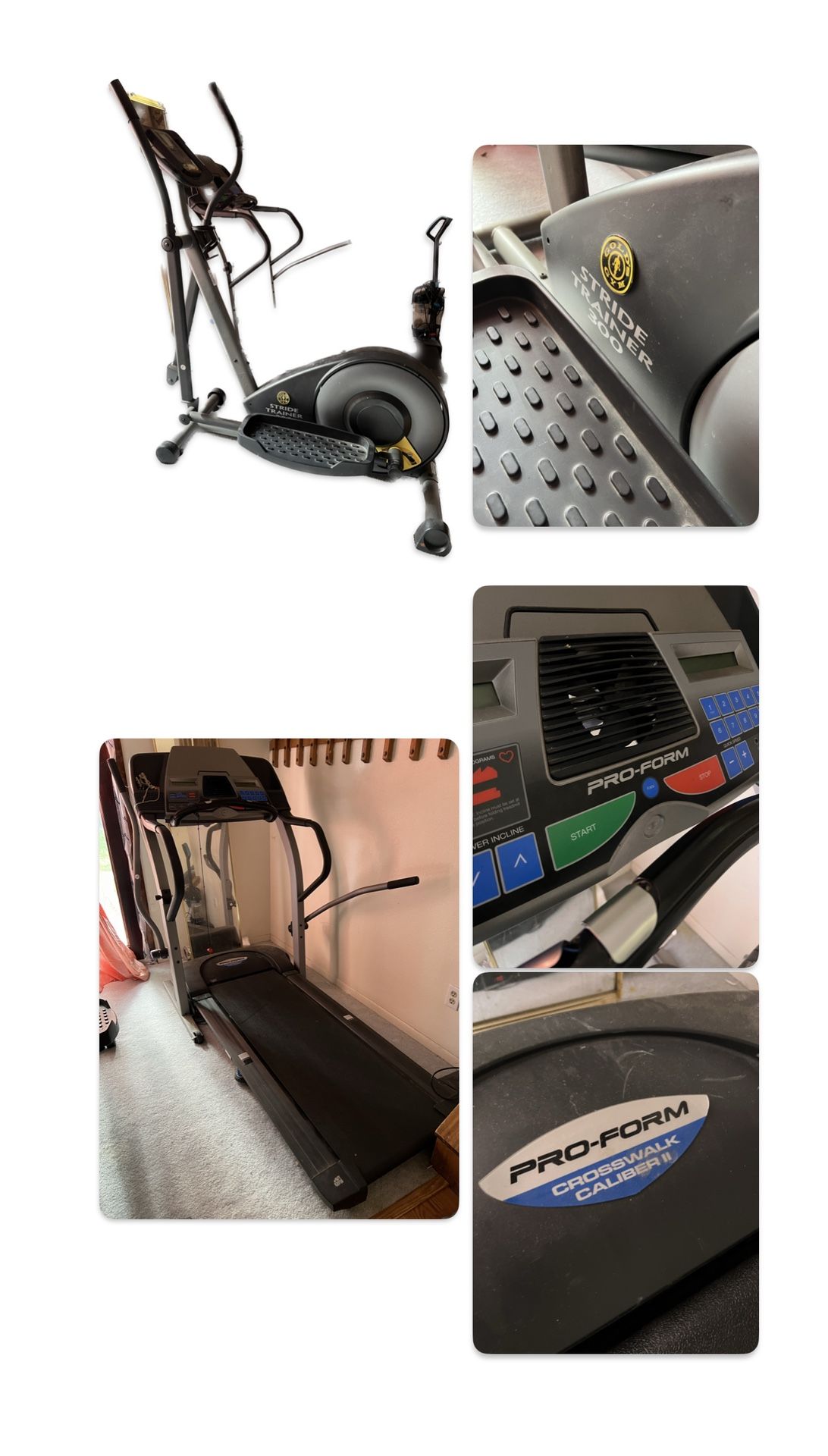 Treadmill & Stairstepper