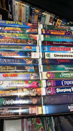 VHS VCR  Movie Bundle Lot All For $25