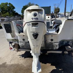 2009 BRP Evinrude 115 HP ETEC E-TEC 2-Stroke 25" Outboard Motor