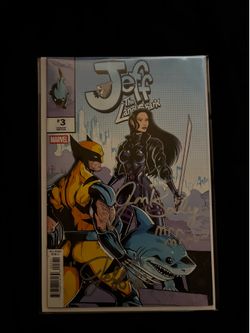 JEFF (voice actor)  SIGNED comic