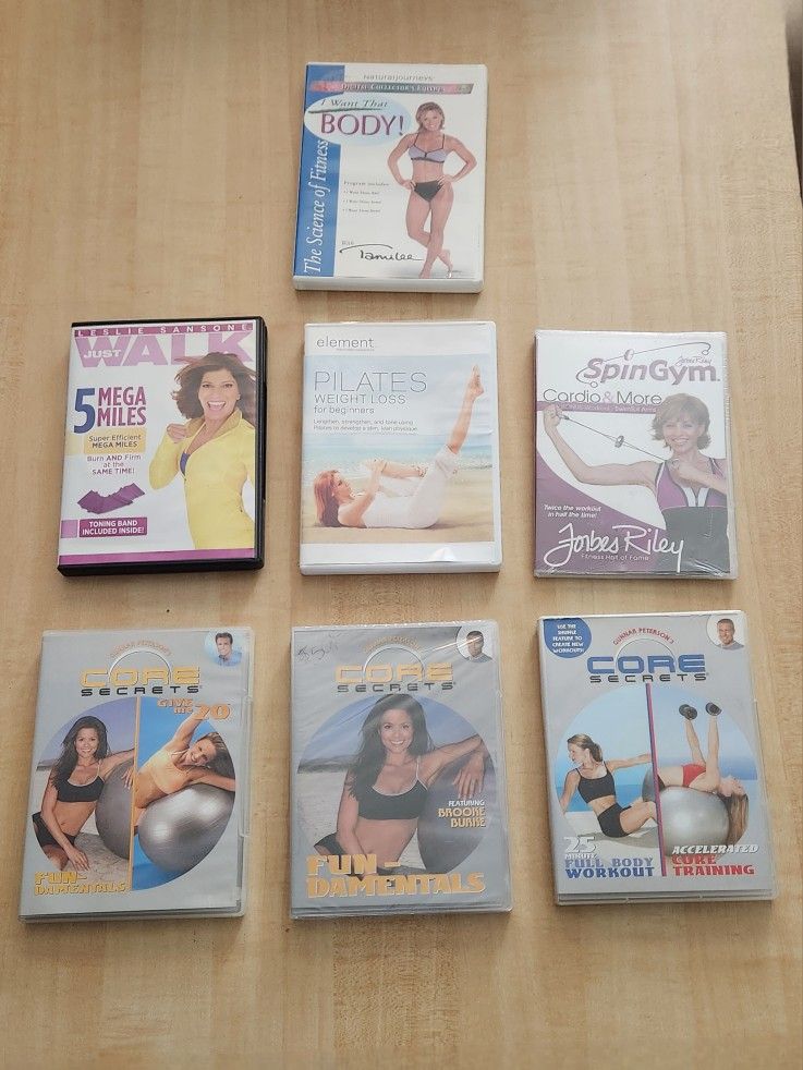 Exercise/ Workout Dvd's 
