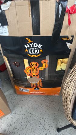 Led Pumpkin man - halloween decor