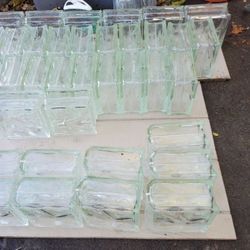 PCC METRO-DADE - Vintage Glass Architectural Blocks Wall Building 7.75