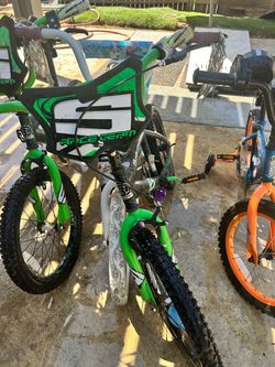 Surge Race Team Kids BMX Bike Green
